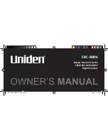 Uniden UBC-RH96 Owner'S Manual preview