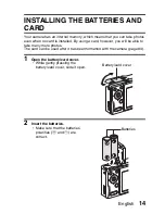 Предварительный просмотр 20 страницы Uniden UDC-5M Instruction Manual