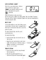 Preview for 8 page of Uniden UH-042XR Operating Manual