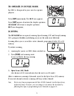 Preview for 11 page of Uniden UH-042XR Operating Manual