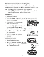 Preview for 16 page of Uniden UH-042XR Operating Manual