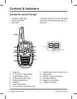 Предварительный просмотр 2 страницы Uniden UH037SX-2NB User Manual