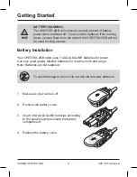 Предварительный просмотр 3 страницы Uniden UH037SX-2NB User Manual