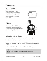 Предварительный просмотр 5 страницы Uniden UH037SX-2NB User Manual