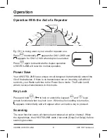 Предварительный просмотр 9 страницы Uniden UH037SX-2NB User Manual