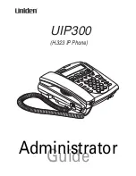 Uniden UIP300 Administrator'S Manual preview