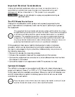 Preview for 5 page of Uniden UIP300 Administrator'S Manual