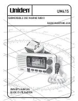 Preview for 1 page of Uniden UM415BK Owner'S Manual