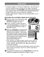 Предварительный просмотр 14 страницы Uniden VOYAGER - VHF Manual Del Usuario