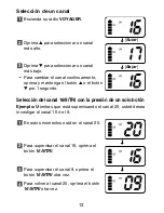 Предварительный просмотр 15 страницы Uniden VOYAGER - VHF Manual Del Usuario