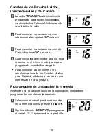 Предварительный просмотр 21 страницы Uniden VOYAGER - VHF Manual Del Usuario