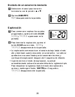 Предварительный просмотр 22 страницы Uniden VOYAGER - VHF Manual Del Usuario