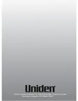 Preview for 36 page of Uniden XDECT SSE35 Series Owner'S Manual