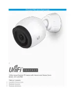 Предварительный просмотр 1 страницы UniFi UVC-G3-PRO Quick Start Manual