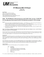 Предварительный просмотр 1 страницы Unified Microsystems XT-4Beacon MK 2 Manual