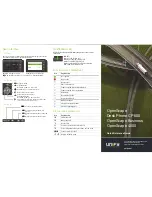 Preview for 1 page of Unify OpenScape CP600 Quick Reference Manual