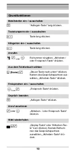 Предварительный просмотр 10 страницы Unify OpenStage M3 EX Information