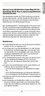 Preview for 3 page of Unify OpenStage M3 EX Safety Notes