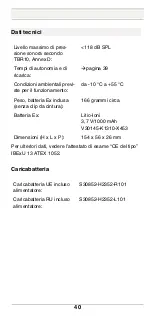 Preview for 40 page of Unify OpenStage M3 EX Safety Notes