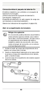 Preview for 63 page of Unify OpenStage M3 EX Safety Notes