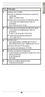 Preview for 85 page of Unify OpenStage M3 EX Safety Notes