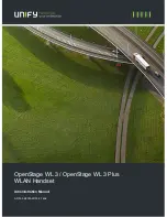 Preview for 1 page of Unify OpenStage WL3 Plus Administration Manual