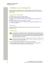 Предварительный просмотр 14 страницы Unify Wireless Service Gateway WSG Installation Manual