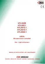 Unigas HTLX92R Installation Manual preview