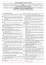 Preview for 2 page of Unigas HTP90A Manual Of Installation - Use - Maintenance