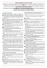 Preview for 2 page of Unigas P91A Manual Of Installation - Use - Maintenance