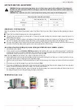 Preview for 29 page of Unigas P91A Manual Of Installation - Use - Maintenance