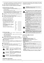 Предварительный просмотр 4 страницы Unigas TLX92R Manual Of Installation - Use - Maintenance