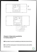 Предварительный просмотр 11 страницы UNIHOMS S8E Product User Manual