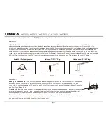 Preview for 7 page of Unika MS550 User Instructions