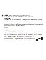 Preview for 11 page of Unika MS550 User Instructions