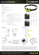 UNILITE PS-HDL6R User Manual preview