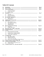 Preview for 3 page of Unimark Sprite Installation And Operator'S Manual