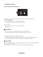 Preview for 9 page of UNINEX KOOLZONE SAC-3000AS User Manual