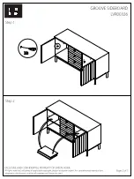 Preview for 2 page of Union Home LVR00326 Assembly Instructions