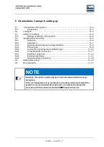 Предварительный просмотр 25 страницы Union Instruments CWD2005 SPC Operating Instructions And Safety Notes