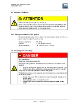 Предварительный просмотр 29 страницы Union Instruments CWD2005 SPC Operating Instructions And Safety Notes