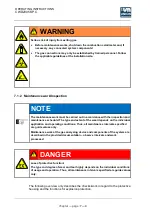 Preview for 52 page of Union Instruments CWD2005 SPC Operating Instructions And Safety Notes