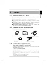 Предварительный просмотр 10 страницы Unipulse TM200 Operation Manual