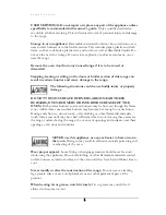 Preview for 8 page of Unique Classic Series Instructions Manual