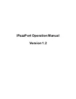 Unisen iPazzPort Operation Manual preview