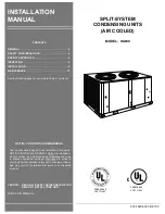 Unitary products group HA090 Installation Manual preview