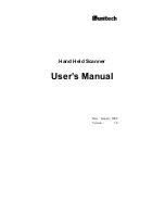 Unitech Hamster User Manual preview
