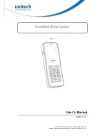 Unitech HT 1 User Manual preview