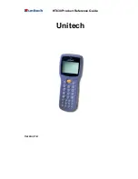 Unitech HT630 Product Reference Manual preview