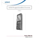 Unitech HT650 User Manual preview